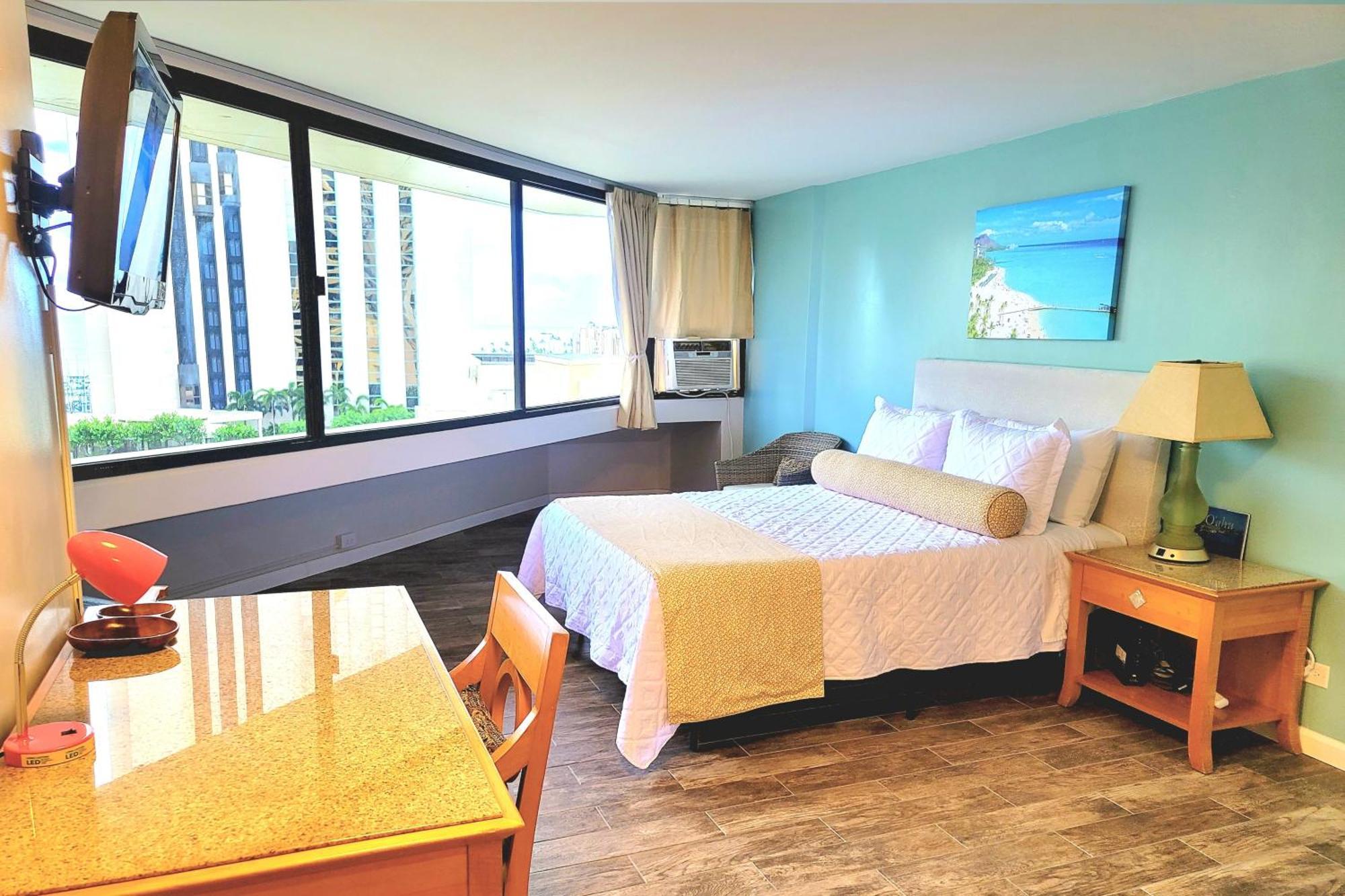 Waikiki Studio Steps To Beach-Mall Free Parking-Wifi Honolulu Oda fotoğraf
